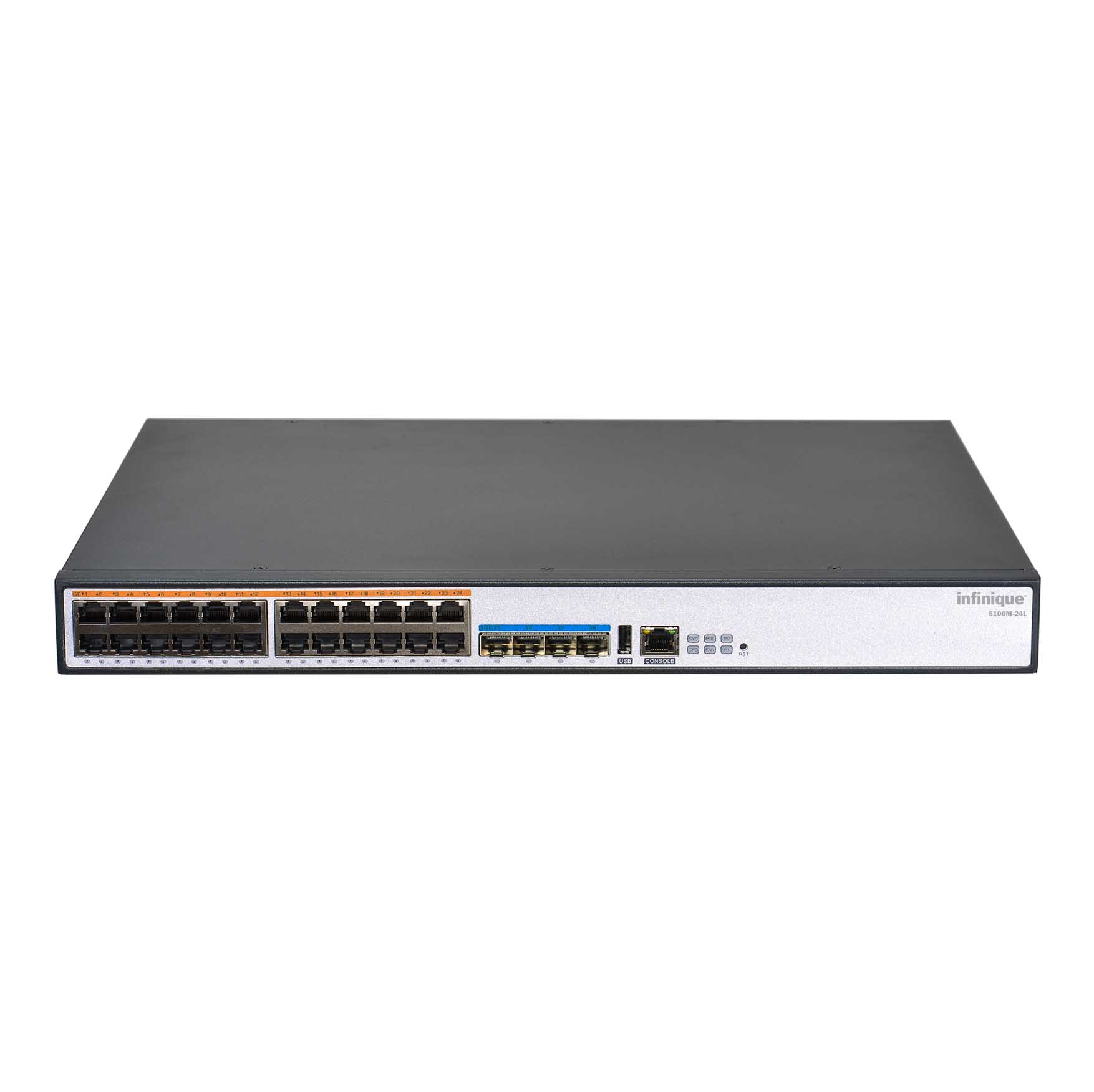 Infinique I5100M Series 28 Ports PoE+ Campus Switch